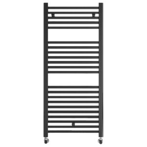 Алуминиева водна лира за баня Crystal BAUXITE, черен мат