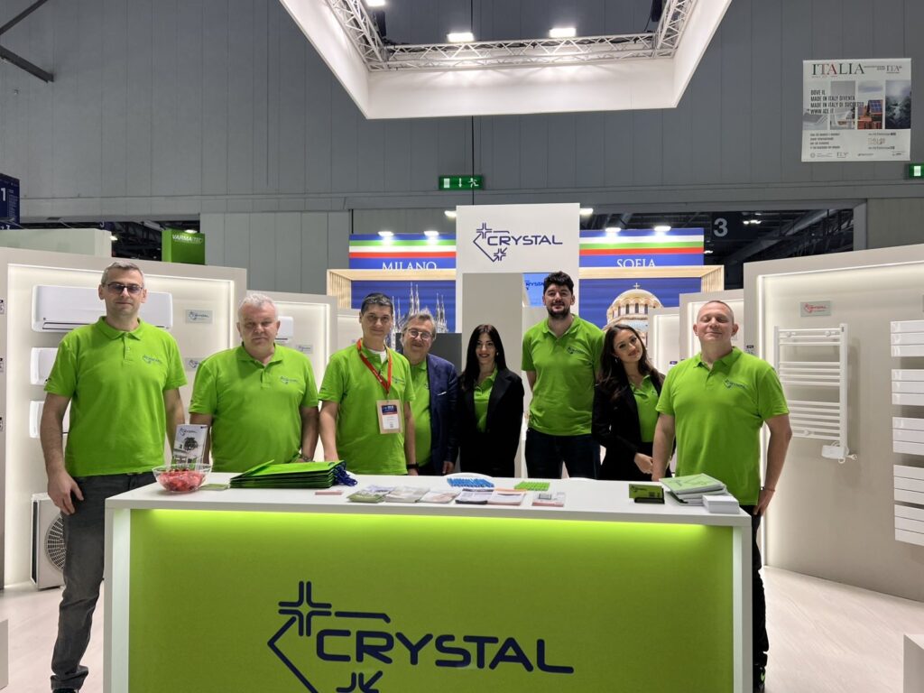 Crystal RUBY завладя Милано: Огромен интерес към иновациите на CRYSTAL на MCE 2026